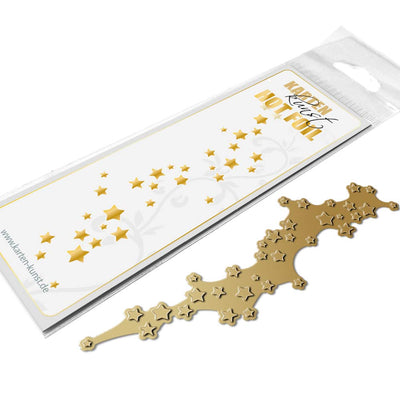 Karten-Kunst Hot Foil Plate kk-HF021 - Stern-Muster / Star Confetti