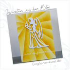 Karten-Kunst Clear Stamp Schriftzug "Zur Konfirmation"