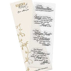 Karten-Kunst Clear Stamps KK-0141 - Weise Worte zu Weihnachten