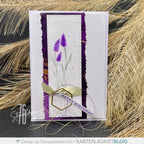 Karten-Kunst Stanzschablone kk-D225 - DIN A6 Card-Designer Nr. 2
