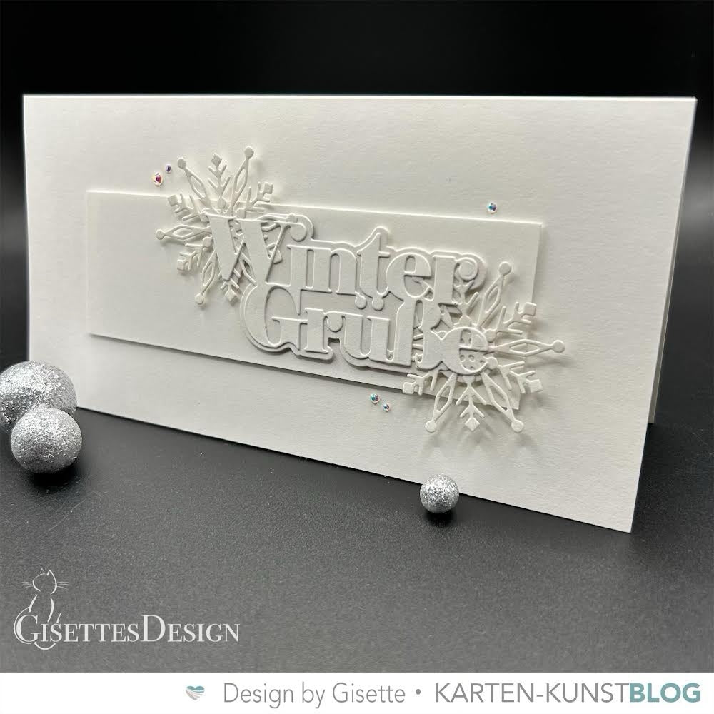 Karten-Kunst Stanzschablone kk-D102 - Mini Snowflake 2