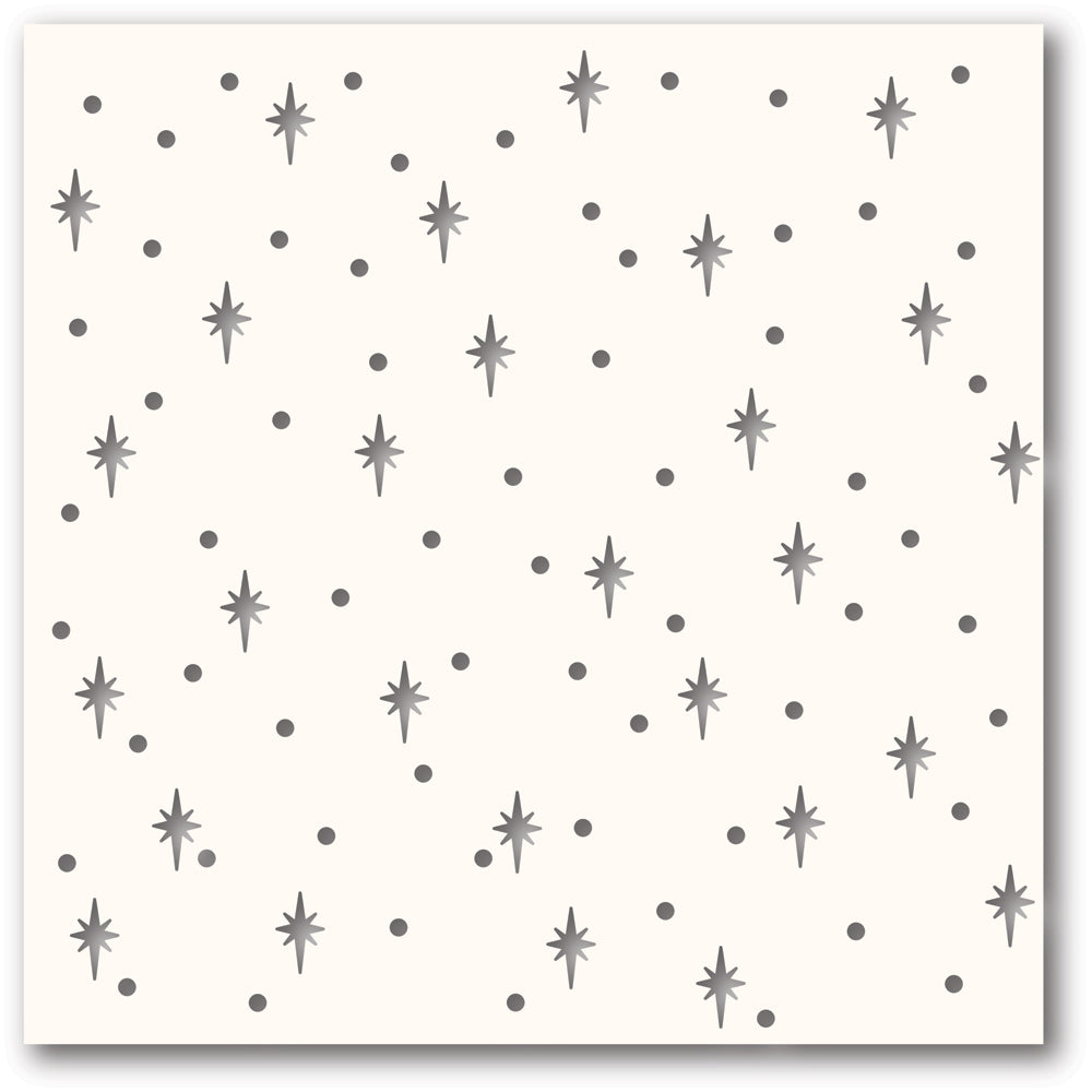 Memory Box Template - 88625 Starlight Snow Stencil