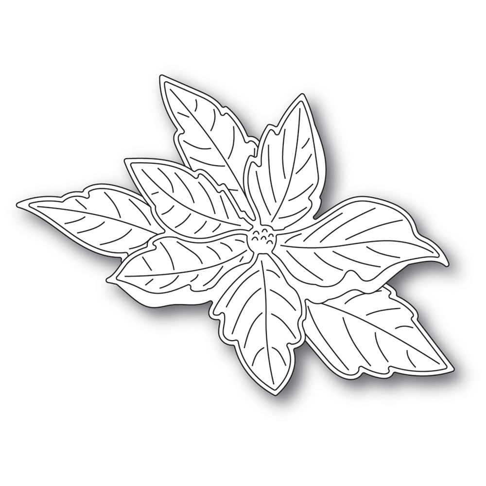Memory Box Stanzschablone - 94296 Ruffled Poinsettia