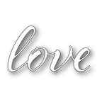 Memory Box Stanzschablone - 94326 Love Airy Script