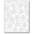 Memory Box Stanzschablone - Pinpoint Leaf Plate