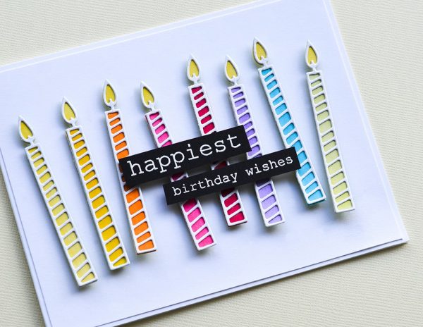 Memory Box Stanzschablone - 94395 Tall Birthday Candles