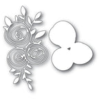 Memory Box Stanzschablone - 94399 Scribble Rose Trio