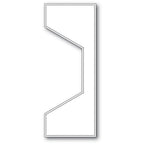 Memory Box Stanzschablone - Hex Half Pinpoint