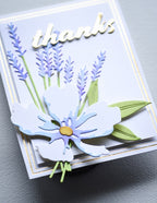 Memory Box Hot Foil Plate - Rectangle Double Border