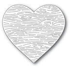 Memory Box Stanzschablone - Woodgrain Heart