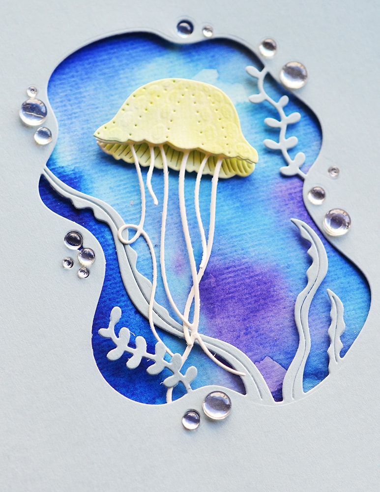 Memory Box Stanzschablone - Kelp Collage