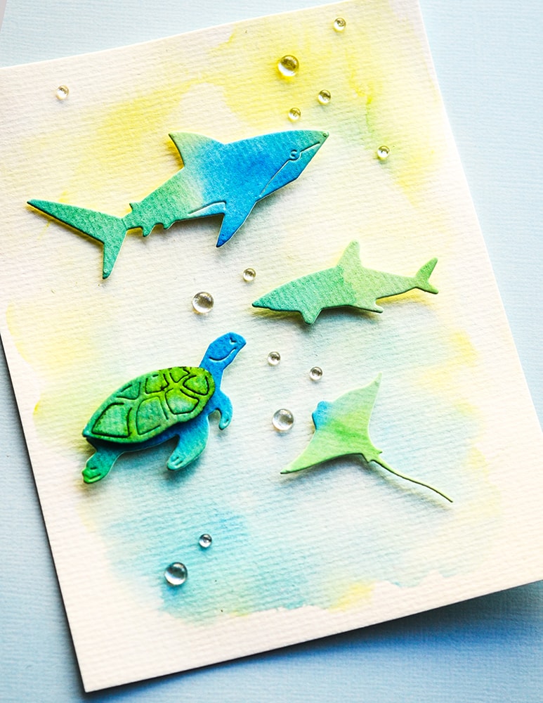 Memory Box Stanzschablone - Sea Creatures
