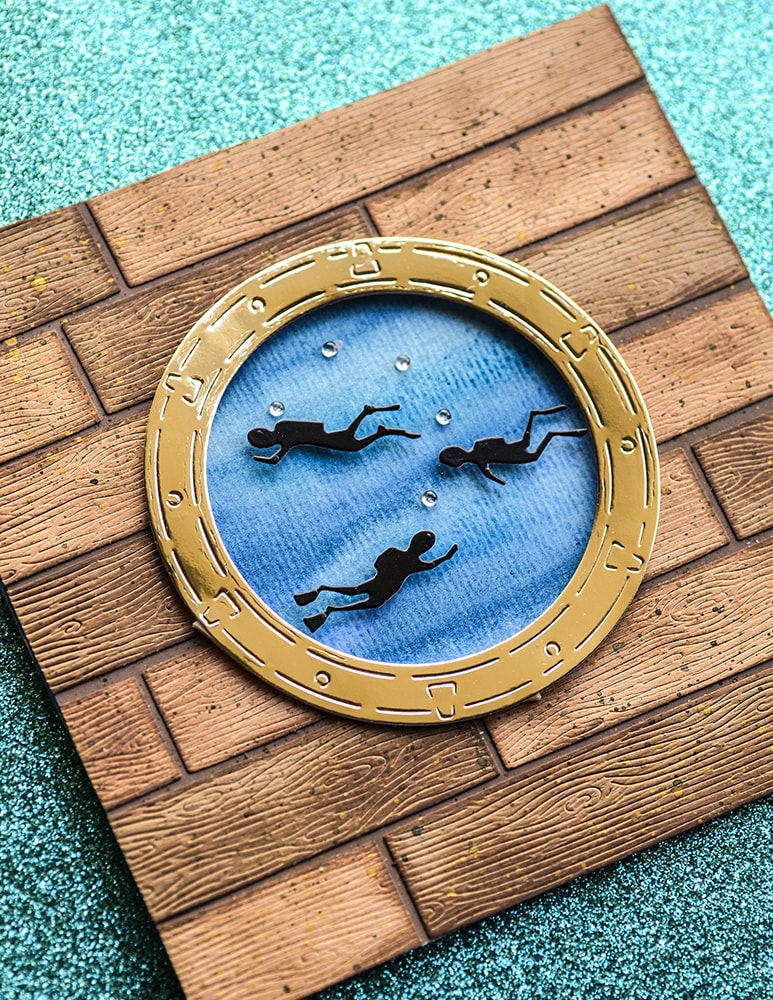 Memory Box Stanzschablone - Wood Grain Planks