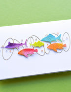Memory Box Stanzschablone - School of Fish