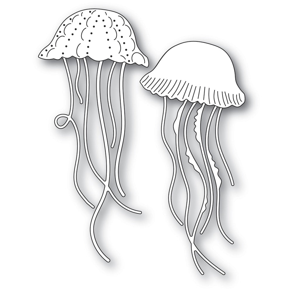 Memory Box Stanzschablone - Graceful Jellyfish