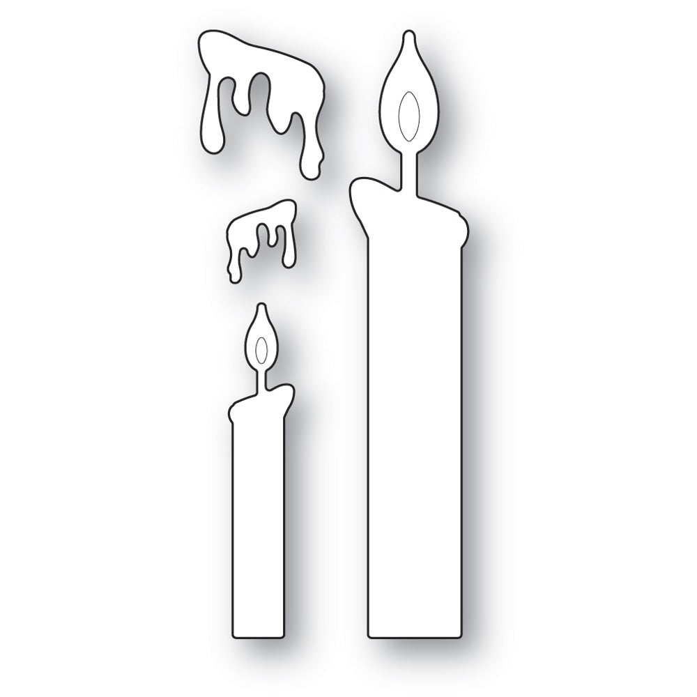 Memory Box Stanzschablone - Melted Candles