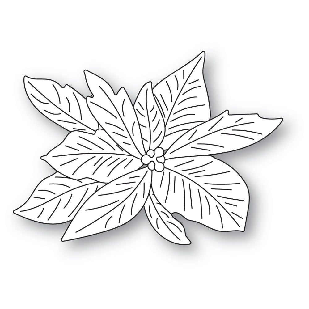 Memory Box Stanzschablone - Layered Poinsettia