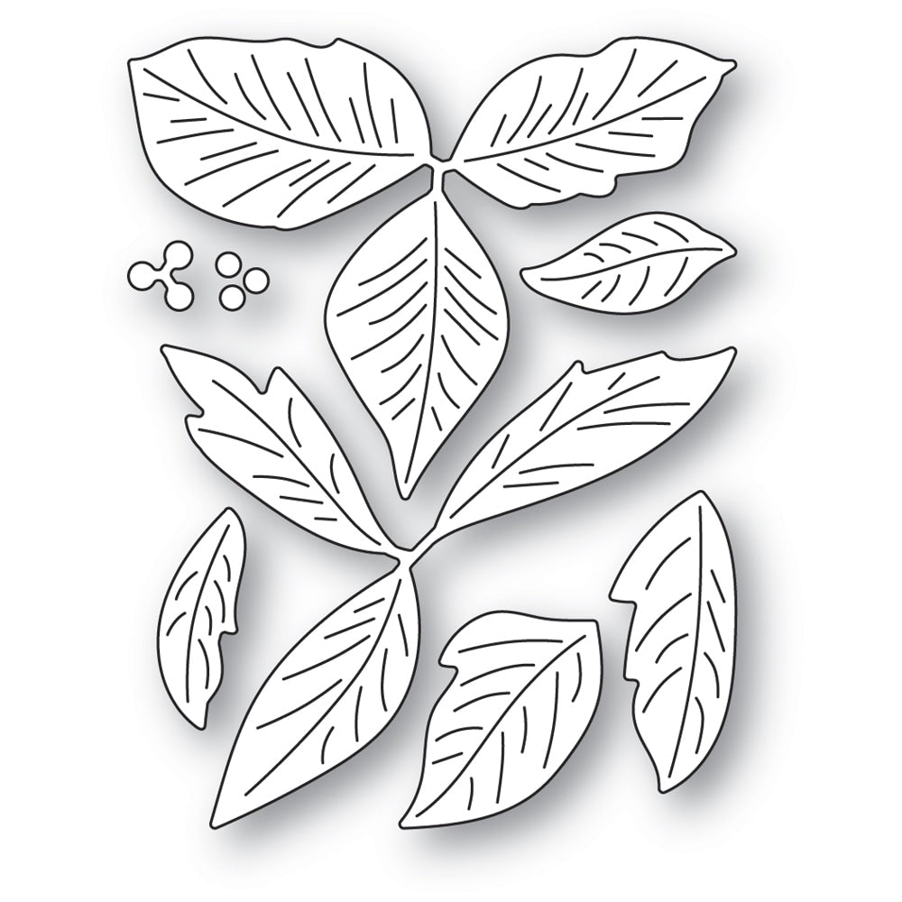 Memory Box Stanzschablone - Layered Poinsettia