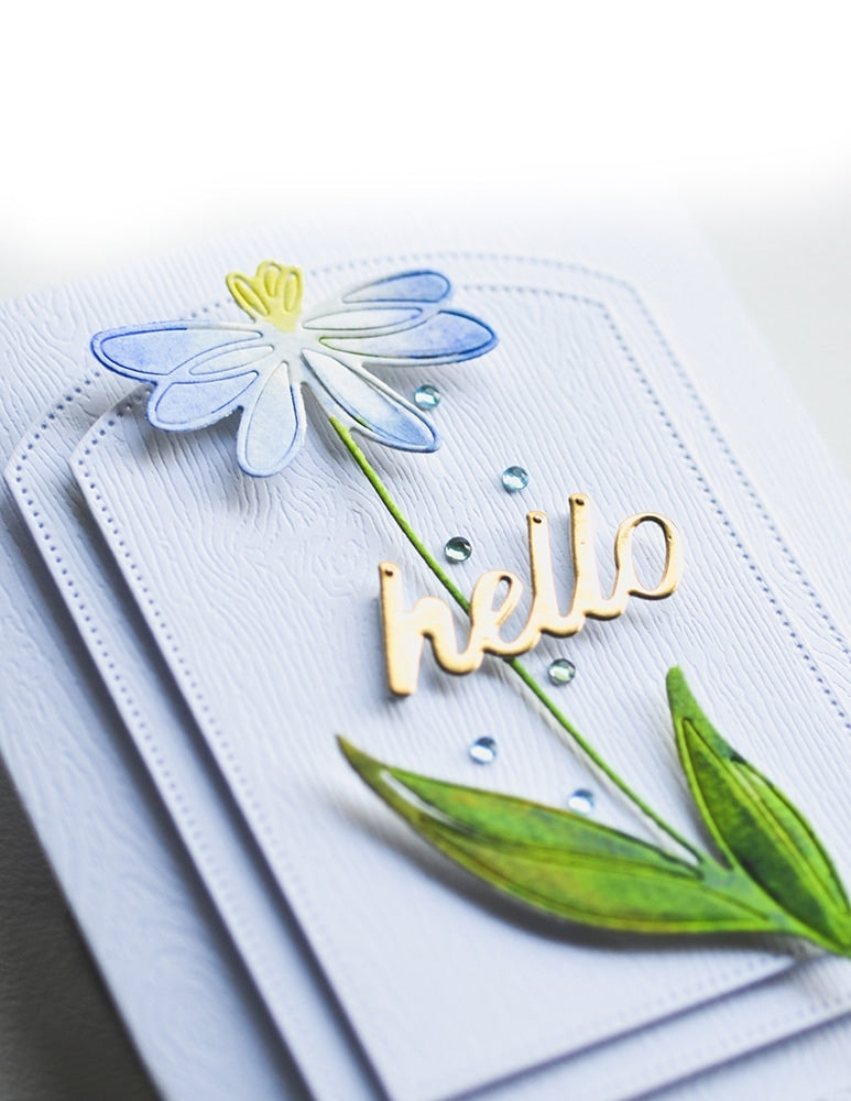 Memory Box Stanzschablone - Scribble Daisy