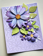 Memory Box Stanzschablone - Pinpoint Daisy Background