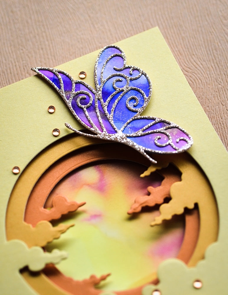 Memory Box Stanzschablone - Distant Sun Collage