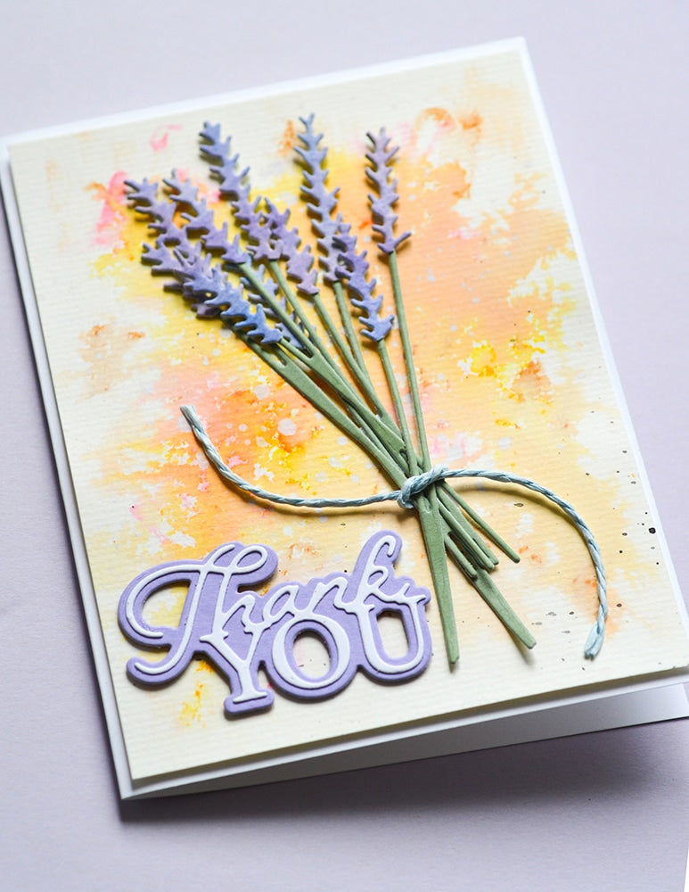 Memory Box Stanzschablone - Lavender Bouquet