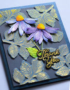 Memory Box Stanzschablone - Charlotte Blooms and Leaves