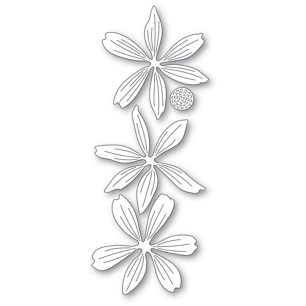 Memory Box Stanzschablone - Riverbank Large Layered Blooms