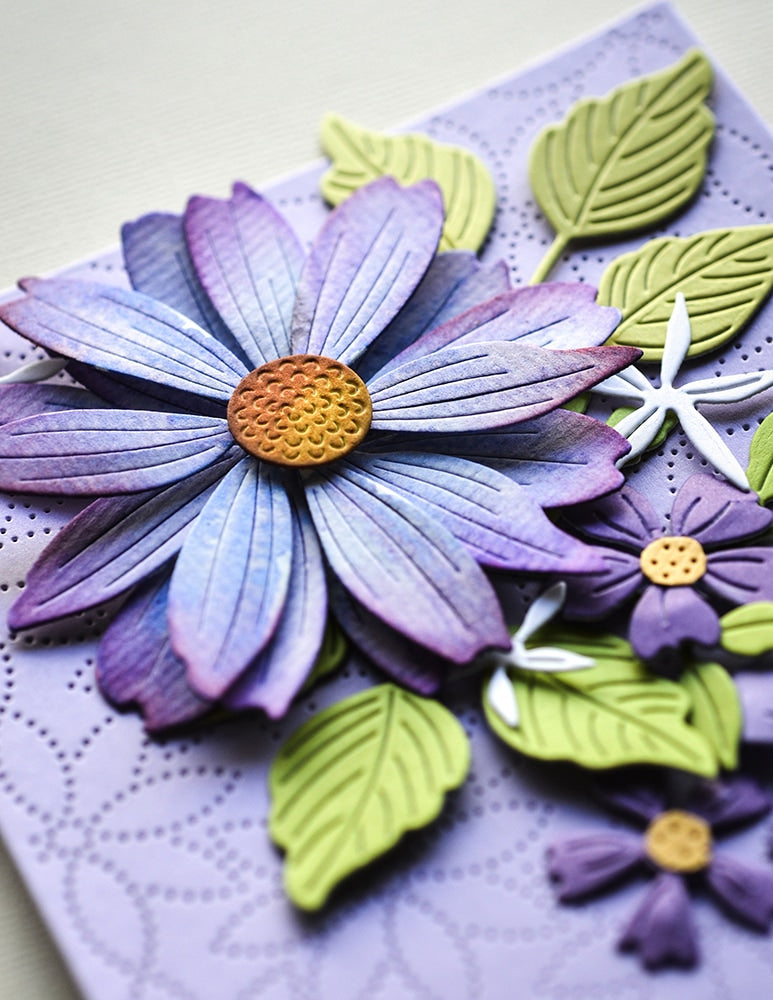 Memory Box Stanzschablone - Riverbank Large Layered Blooms