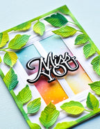 Memory Box 3D Prägeschablone & Stanze - Classic Window Emboss and Cut