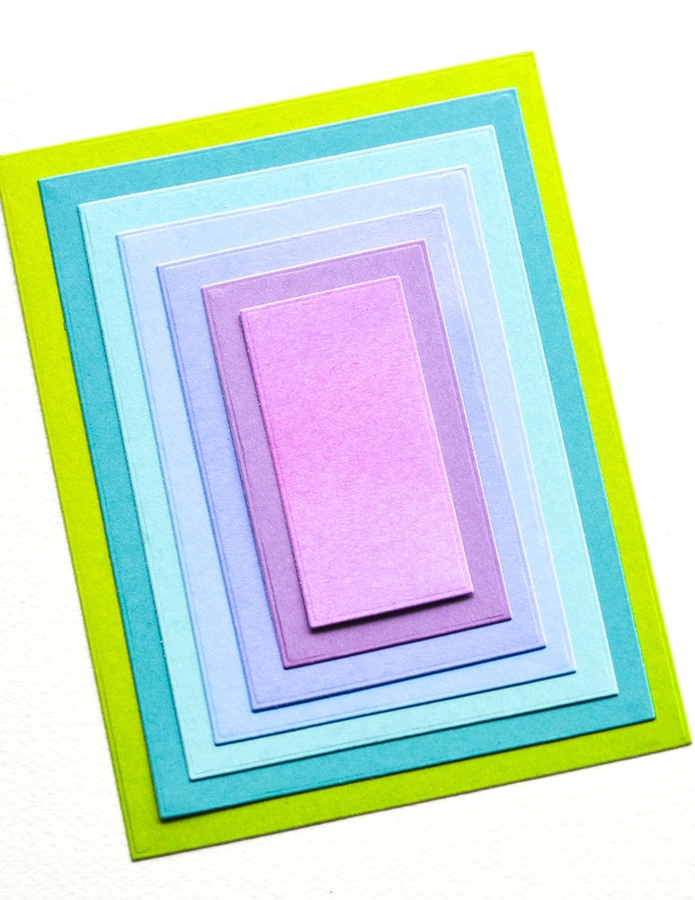 Memory Box Stanzschablone - A2 Rectangle Frames Die Set