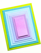 Memory Box Stanzschablone - A2 Rectangle Frames Die Set