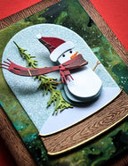 Memory Box Stanzschablone - Little Bundled Snowman