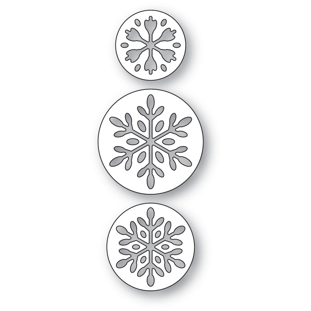 Memory Box Stanzschablone - Starburst Snowflake Discs