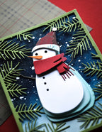 Memory Box Stanzschablone - Tall Bundled Snowman