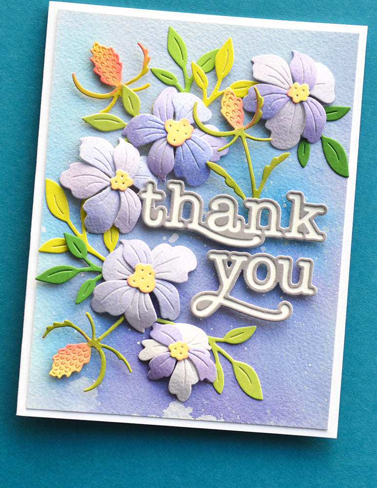 Memory Box Stanzschablone - 94688 Clara Blooms