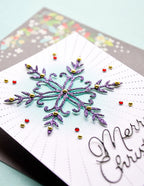 Memory Box Stanzschablone - Gloriette Snowflake Collage