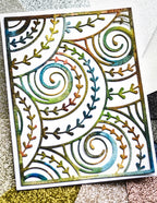 Memory Box Stanzschablone - Curlicue Plate