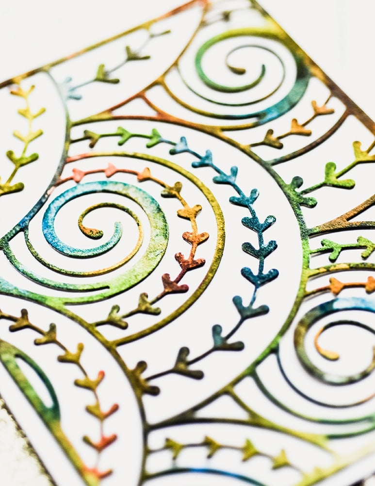 Memory Box Stanzschablone - Curlicue Plate