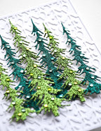 Memory Box Stanzschablone - Layered Narrow Pines