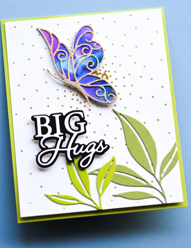 Memory Box Stanzschablone - Plumed Gypsy Butterfly