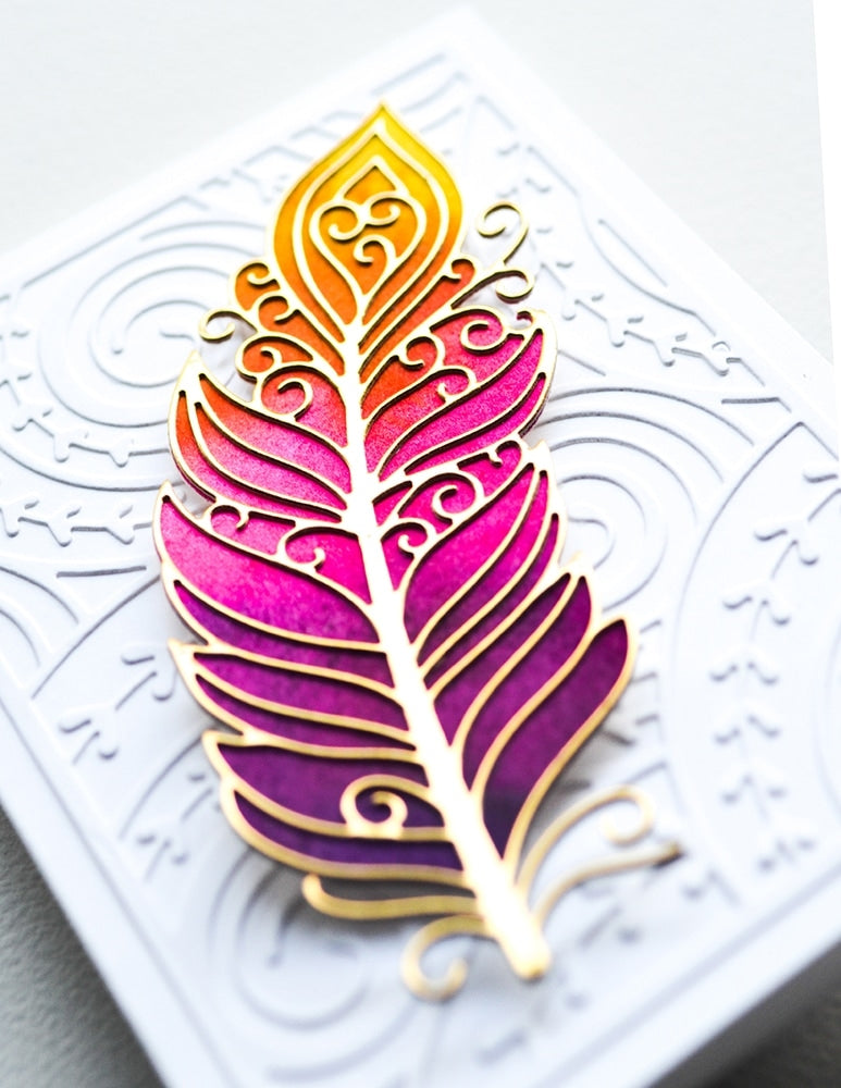 Memory Box Stanzschablone - Curlicue Plate