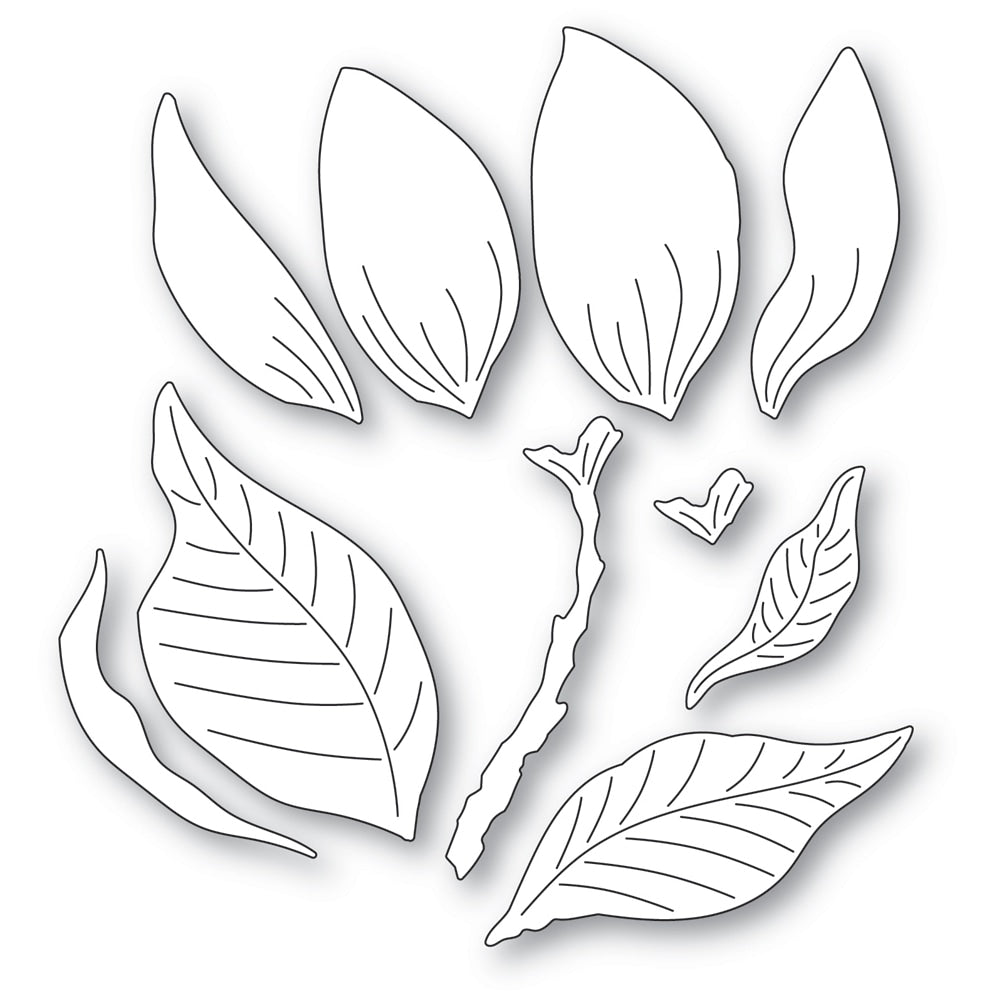 Memory Box Stanzschablone - Magnolia Floral Stem