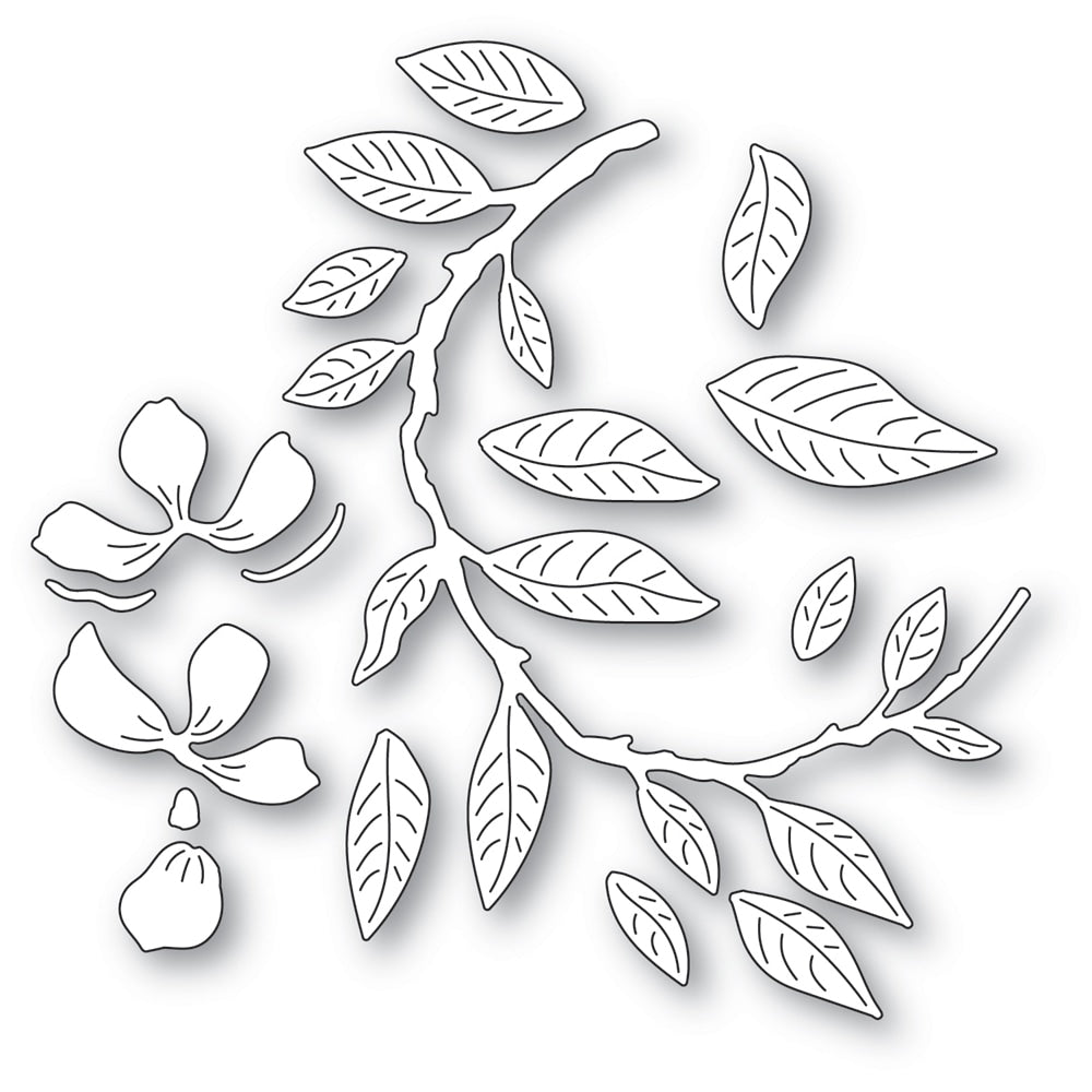 Memory Box Stanzschablone - Curved Magnolia Branch