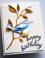 Memory Box Stanzschablone - Magnolia Leaf Branch