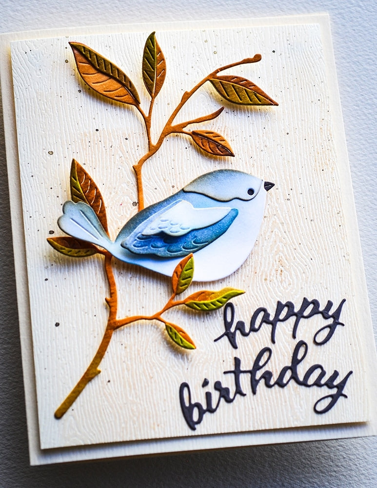 Memory Box Stanzschablone - Backyard Wren
