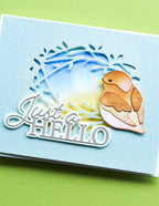 Memory Box Stanzschablone - 94724 Sitting Sparrow