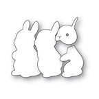 Memory Box Stanzschablone - 94727 Cute Layered Bunny