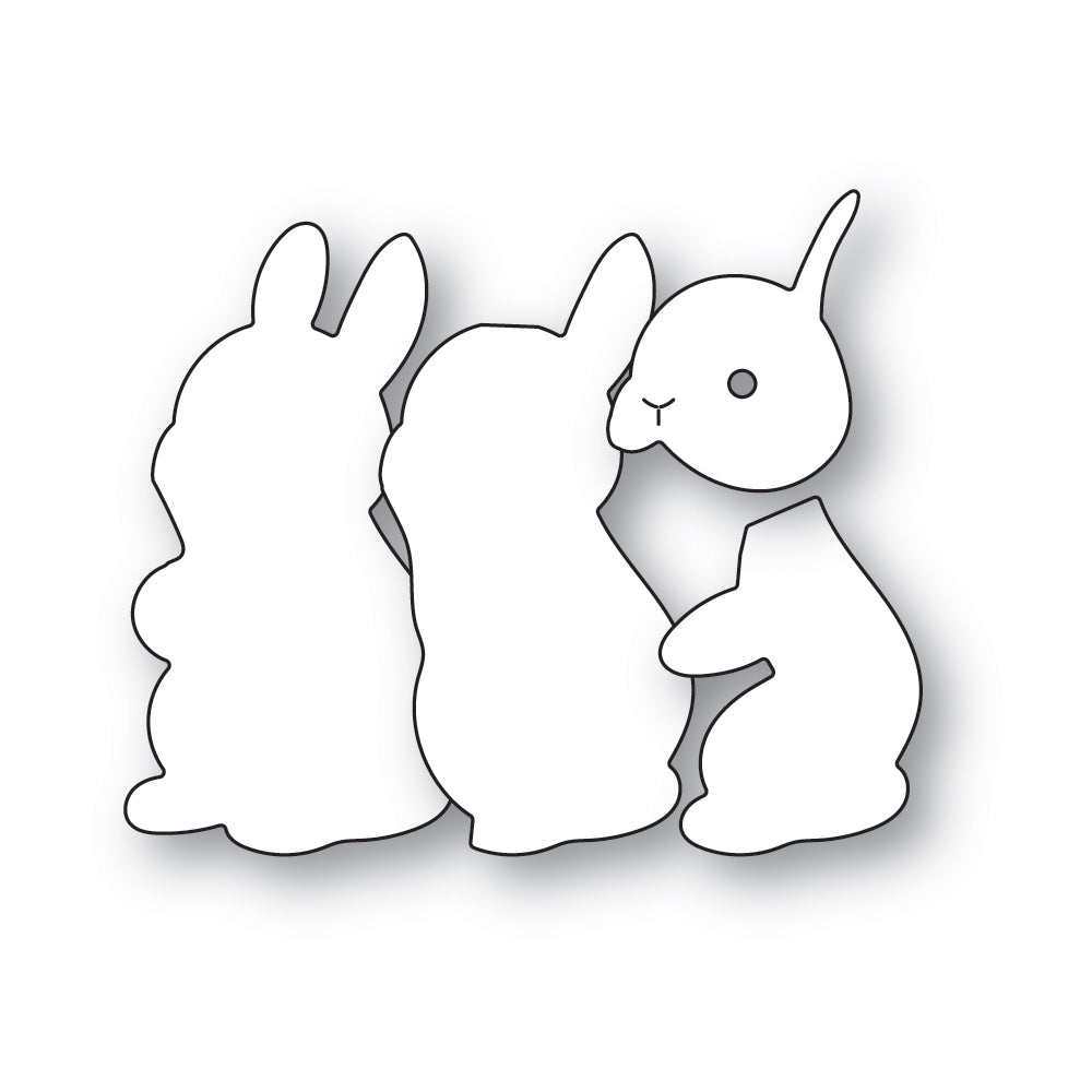 Memory Box Stanzschablone - 94727 Cute Layered Bunny