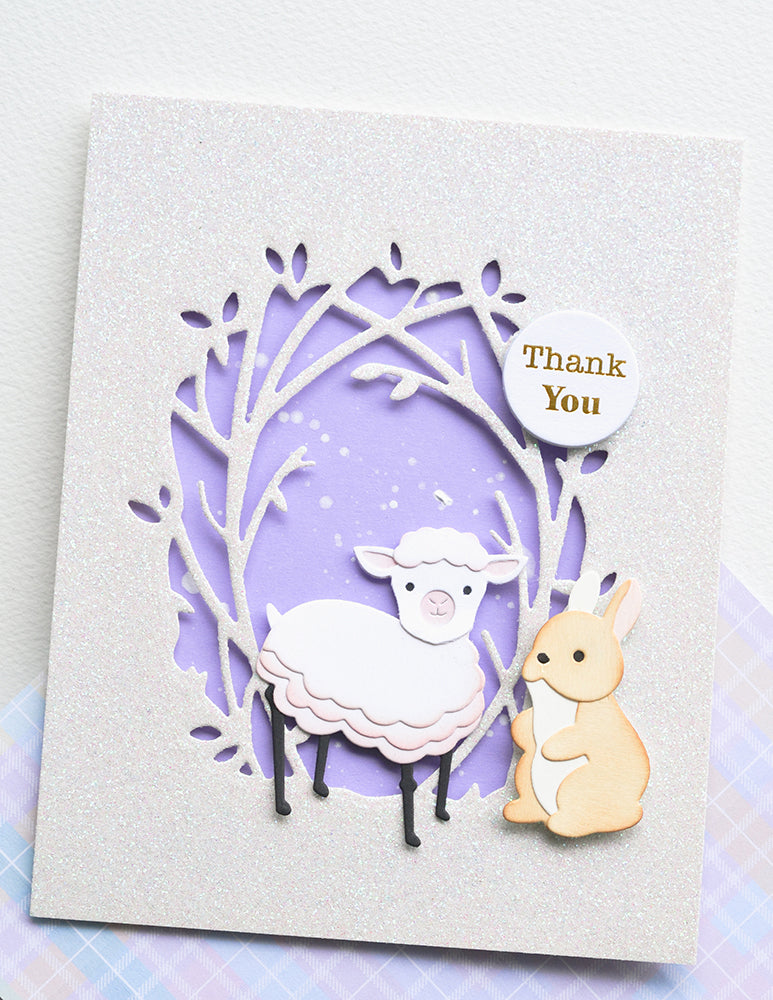 Memory Box Stanzschablone - 94727 Cute Layered Bunny